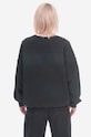Βαμβακερή μπλούζα Guess Guess Classic Logo Crewneck M2BQ01KBB40 μαύρο M2BQ01.KBB40