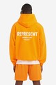 Represent cotton sweatshirt Represent Owners Club Hoodie M04153-237 M04153.237 orange
