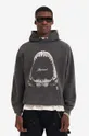 gray Represent cotton sweatshirt Shark Jaws