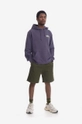 violet Gramicci cotton sweatshirt Ash