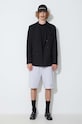 Bavlnená mikina Filling Pieces Lux 06213731861 čierna AA00
