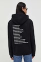 Одяг Бавовняна кофта The Kooples HSWE26013K чорний