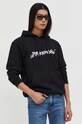 The Kooples hanorac de bumbac negru HSWE26013K