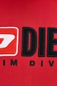 Bavlněná mikina Diesel S-GINN-HOOD-DIV A03757.0GEAD červená
