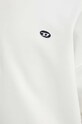 Бавовняна кофта Diesel S-ROB-HOOD-DOVAL-PJ A03786.0BKAF білий