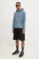 Diesel hanorac de bumbac S-ROB-HOOD-DOVAL-PJ A03786.0BKAF albastru AA00