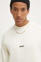 Хлопковая кофта MSGM бежевый 2000MM503.200001