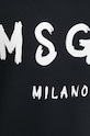 MSGM bluza bawełniana 2000MM513.200001 czarny