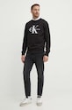 Calvin Klein Jeans bluza bawełniana J30J320933 czarny AA00