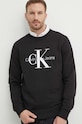 Calvin Klein Jeans bluza bawełniana czarny J30J320933