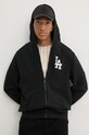 New Era bluza LOS ANGELES DODGERS z kapturem czarny 60416719