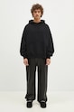 1017 ALYX 9SM cotton sweatshirt Boxy Pullover Hoodie AAMSW0248FA01 black