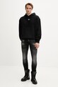 Diesel bluza bawełniana S-MACS-HOOD-OD A09856.0BMBJ czarny AA00