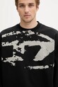 Diesel bluza bawełniana S-BOXT-N5 czarny A13051.0DQAK