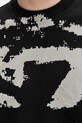 Diesel bluza bawełniana S-BOXT-N5 A13051.0DQAK czarny