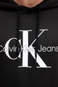 Хлопковая кофта Calvin Klein Jeans чёрный J30J320934