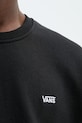 Vans hanorac de bumbac VN000P20BLK1 negru