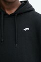 Βαμβακερή μπλούζα Vans VN000P58BLK1 μαύρο