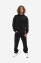 Clothing 032C sweatshirt Taped Crewneck FW22.C.2010 black