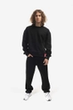 032C sweatshirt Taped Crewneck  55% Organic cotton, 45% Tencel