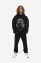 Odzież 032C bluza bawełniana Oversized Mask FW22.C.2040 czarny