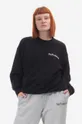 Aries cotton sweatshirt Mini Problemo black