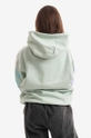 Памучен суичър Aries Column Hoodie AR20010 PALE MINT Унисекс