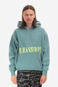 PLEASURES bluza Latex Hoodie z kapturem zielony P22F016