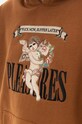 PLEASURES sweatshirt P22F043 brown