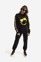 Кофта Karl Lagerfeld Unisex Smiley Sweatshirt 221W1851 чёрный AA00