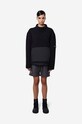 Odzież Rains bluza Fleece High Neck 1850 1850.BLACK czarny