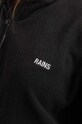 Rains sweatshirt Fleece Hoodie 18650.BLACK