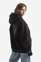 032C cotton sweatshirt Barcode Hoodie SS22.C.2030.M black