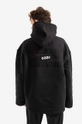 negru 032C hanorac de bumbac Maxi Hoodie