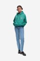 Drôle de Monsieur cotton sweatshirt HO101.FOREST.GREEN