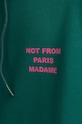 Drôle de Monsieur cotton sweatshirt green HO101.FOREST.GREEN