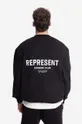 Памучен суичър Represent Owners Club Sweater M04159-01 100% памук