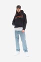 PLEASURES sweatshirt Roland Hoody P22W043 black AA00