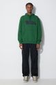 Îmbrăcăminte Fjallraven hanorac de bumbac Logo Hoodie 84144 verde