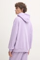 Pangaia cotton sweatshirt 10000180 violet