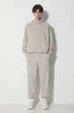 Pangaia cotton sweatshirt gray