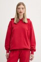 Clothing Pangaia cotton sweatshirt 10000180 red