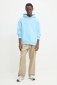 Памучен суичър Pangaia 10000180 син AA00