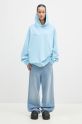 Pangaia cotton sweatshirt 10000180 blue