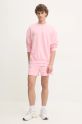 Clothing Pangaia cotton sweatshirt 10000183 pink