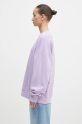 Pangaia cotton sweatshirt 10000183 violet AA00