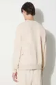 beige Pangaia cotton sweatshirt