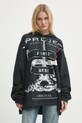 Clothing Y/Project cotton sweatshirt EVERGREEN PARIS' BEST PINCHED HOODIE 204SH002 black