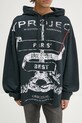 Y/Project cotton sweatshirt EVERGREEN PARIS' BEST PINCHED HOODIE 204SH002
