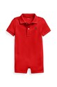 Pamučni kombinezon za bebe Polo Ralph Lauren crvena 320750874001
